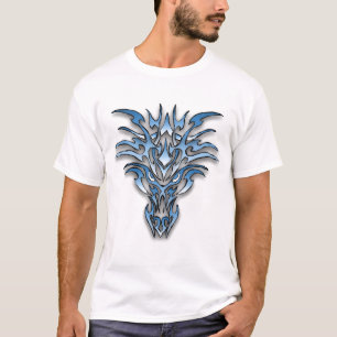 T-shirt Dragon bleu 1