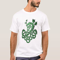 Dragon celtique - Vert