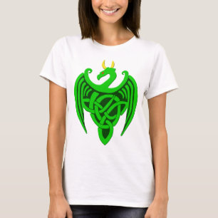 T-shirt Dragon Celtique Vert