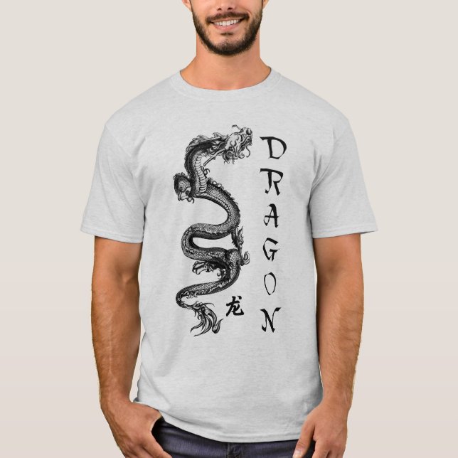T-shirt Dragon chinois (Devant)