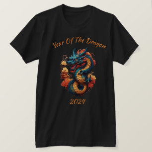 T-shirt Dragon chinois festif du Nouvel An