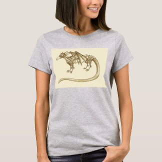 T-shirt Dragon Clockwork