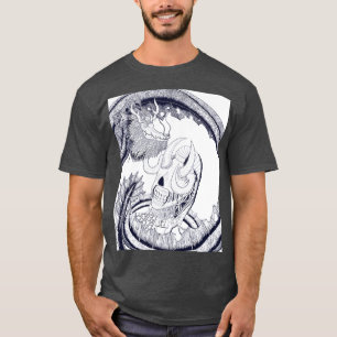 T-shirt dragon contre viking de la dernière guerre