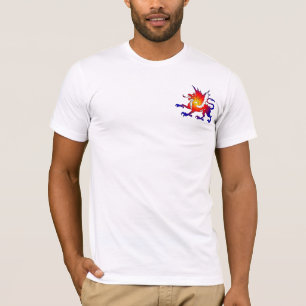 T-shirt Dragon couleur Tribal