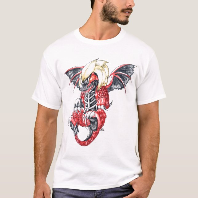 T-shirt Dragon de bébé (Devant)