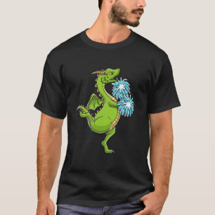 T-shirt Dragon de Cheerleading Cheer Cheerleader Garçons F