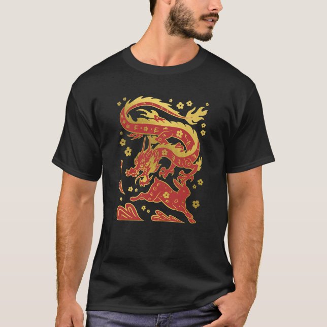 T-shirt Dragon de Chine (Devant)