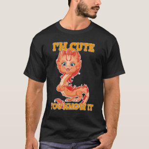 T-shirt Dragon de feu chinois