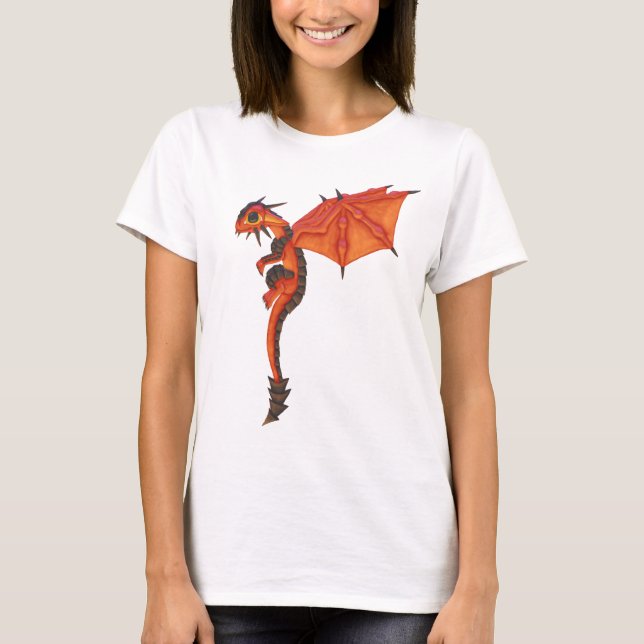 T-shirt Dragon de lave (Devant)