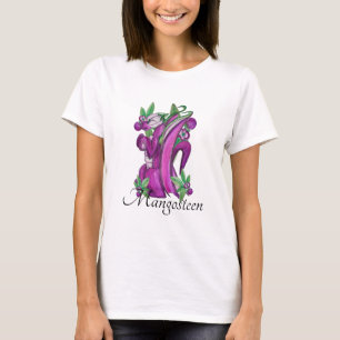 T-shirt Dragon de mangoustène violet brillant