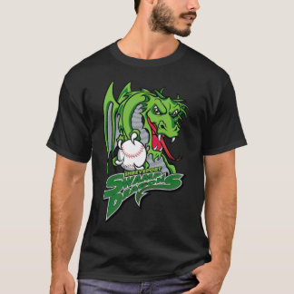 T-shirt Dragon de marais de Shreveport avec guerriers de b