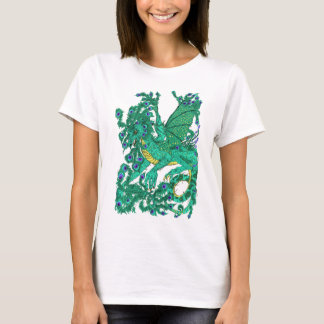 T-shirt Dragon de paon