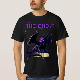 T-shirt Dragon D'Ender Minecraft, Boss De Jeu, La Fin ? Co