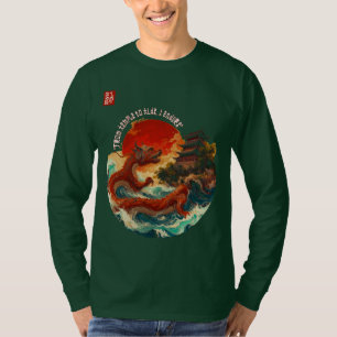 T-shirt Dragon du soleil de Crimson