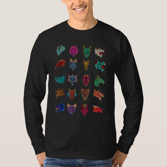 T-shirt Dragon Graphic (Devant)