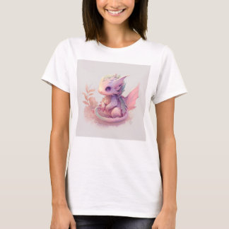 T-shirt Dragon Hatchling Kawaii Tee