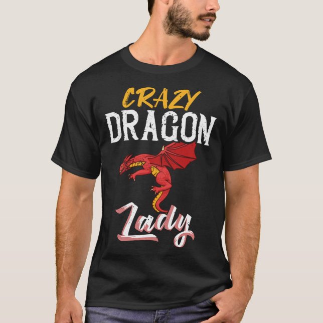 T-shirt Dragon Head  Cute Fantasy Creature  2 (Devant)