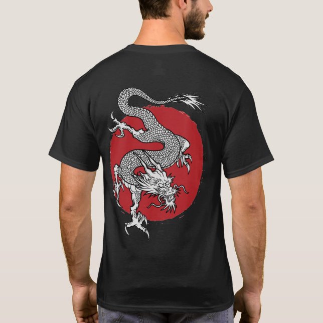 T-shirt Dragon japonais (Dos)