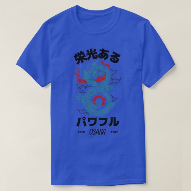 T-shirt Dragon japonais1 (Design devant)