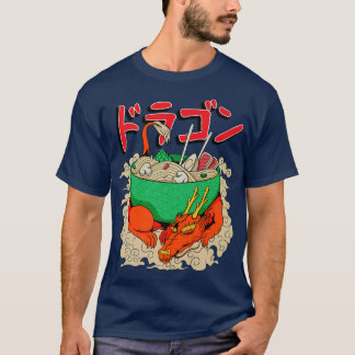 T-shirt Dragon japonais Ramen Nudeln Anime Dragons japonai