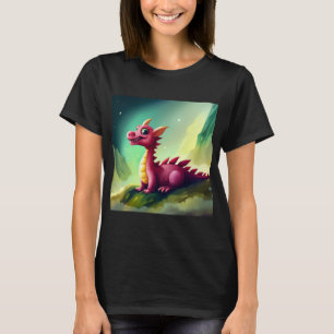 T-shirt Dragon mystique imaginaire mignon