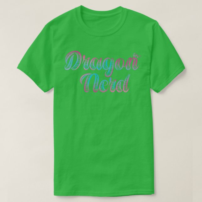 T-shirt Dragon Nerd (Design devant)