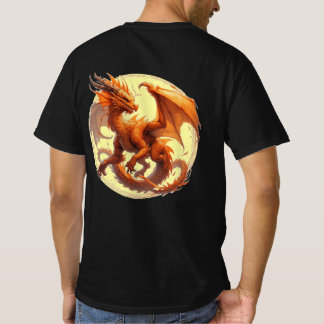 T-shirt Dragon Orange