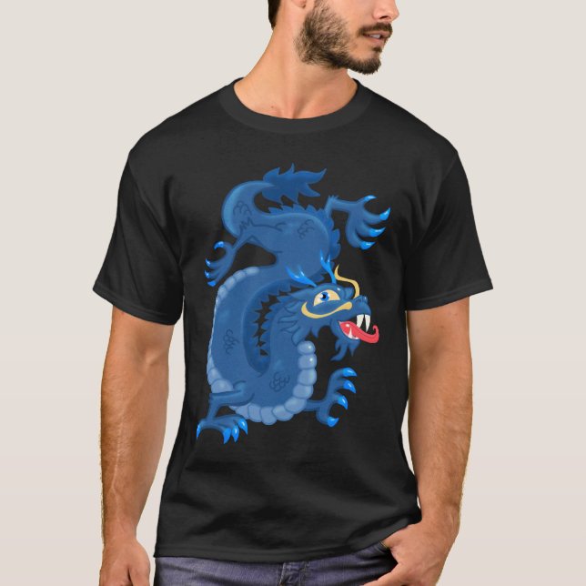 T-shirt Dragon oriental (Devant)