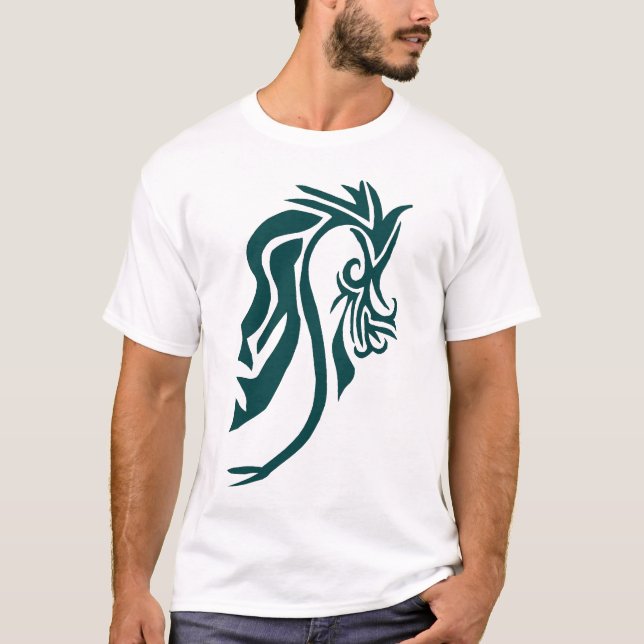T-shirt Dragon ou Masque (Devant)