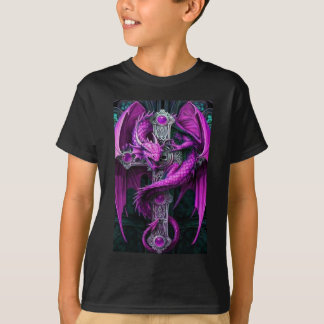 T-shirt Dragon pourpre