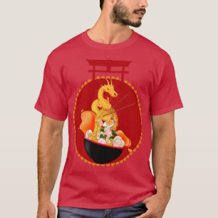 T-shirt Dragon Ramen Bowl