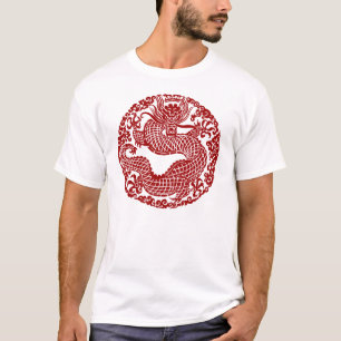 T-shirt Dragon rouge