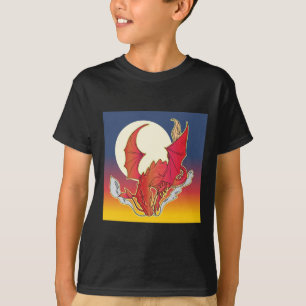 T-shirt Dragon rouge