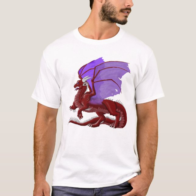 T-shirt Dragon rouge (Devant)