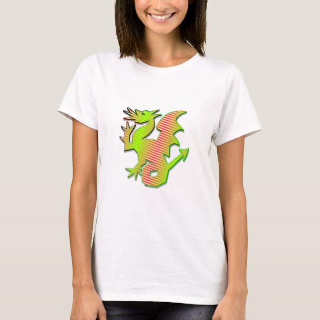 T-shirt Dragon stylisé (Devant)