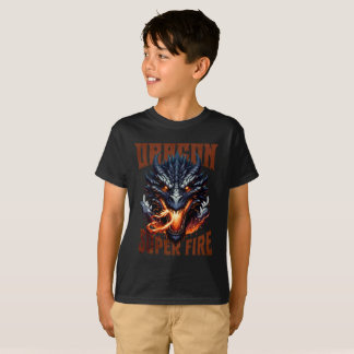 T-shirt dragon super fire