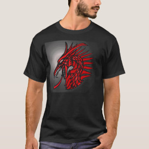 T-shirt Dragon T de GemCrest :  Rubis