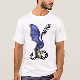 T-shirt Dragon tribal