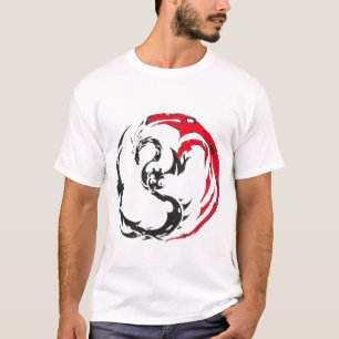 T-shirt dragon tribal