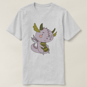 T-shirt Dragon triste