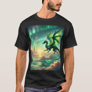 T-shirt Dragon vert