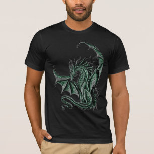 T-shirt Dragon vert