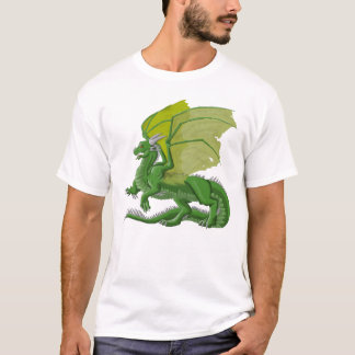 T-shirt Dragon vert