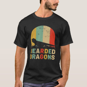 T-shirt Dragon Vintage Sunset Retro Style Pet Liza