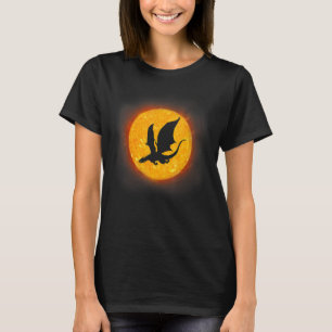 T-shirt Dragon Volant & Lune Dragons Mythiques Lézard Bonj