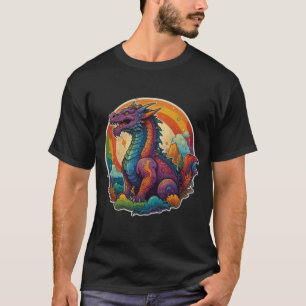 T-shirt Dragon Whimsical