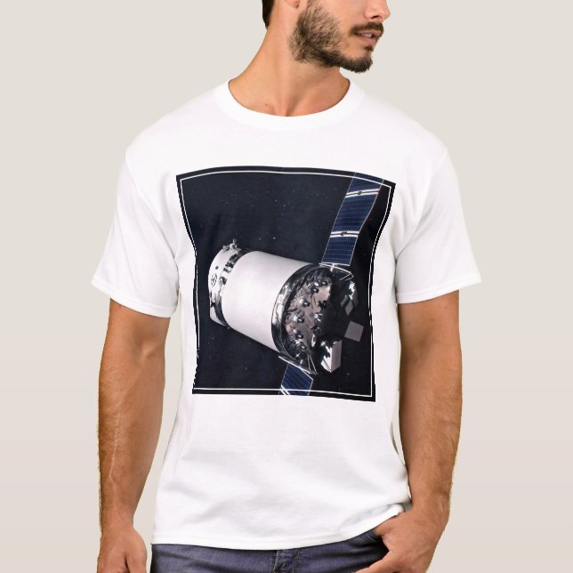 T-shirt Dragon Xl Spacecraft S'Approche D'Une Passerelle L (Devant)