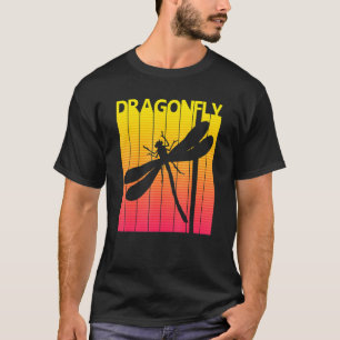 T-shirt Dragonfly Animal Retro Costume