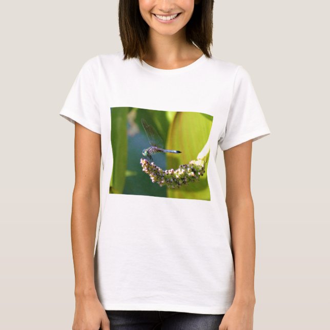T-shirt Dragonfly aux yeux turquoises (Devant)