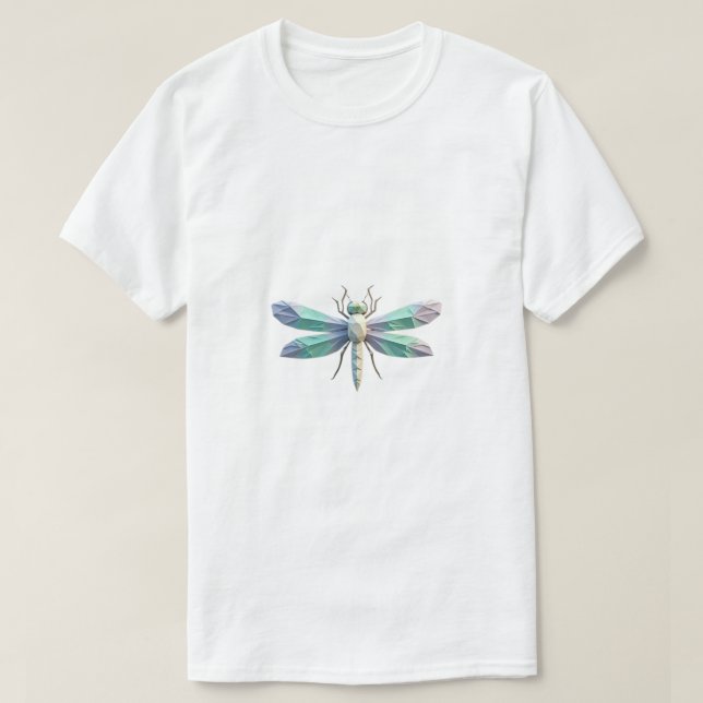 T-shirt Dragonfly géométrique (Design devant)